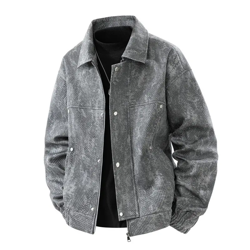 Damen Schlangenleder-Look Freizeitjacke Drune
