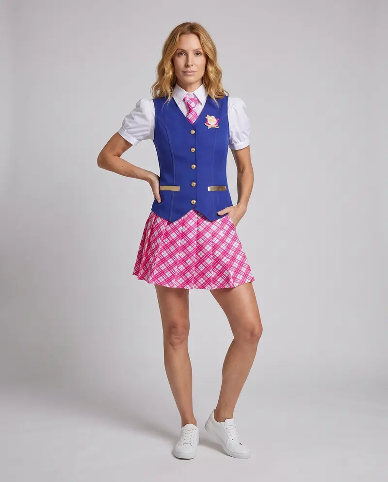 Damen Schuluniform Kostümset Drune