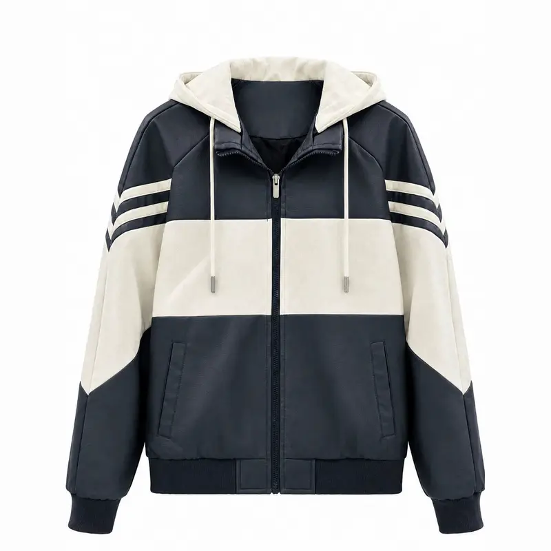 Damen Sportliche Kapuzenjacke Drune