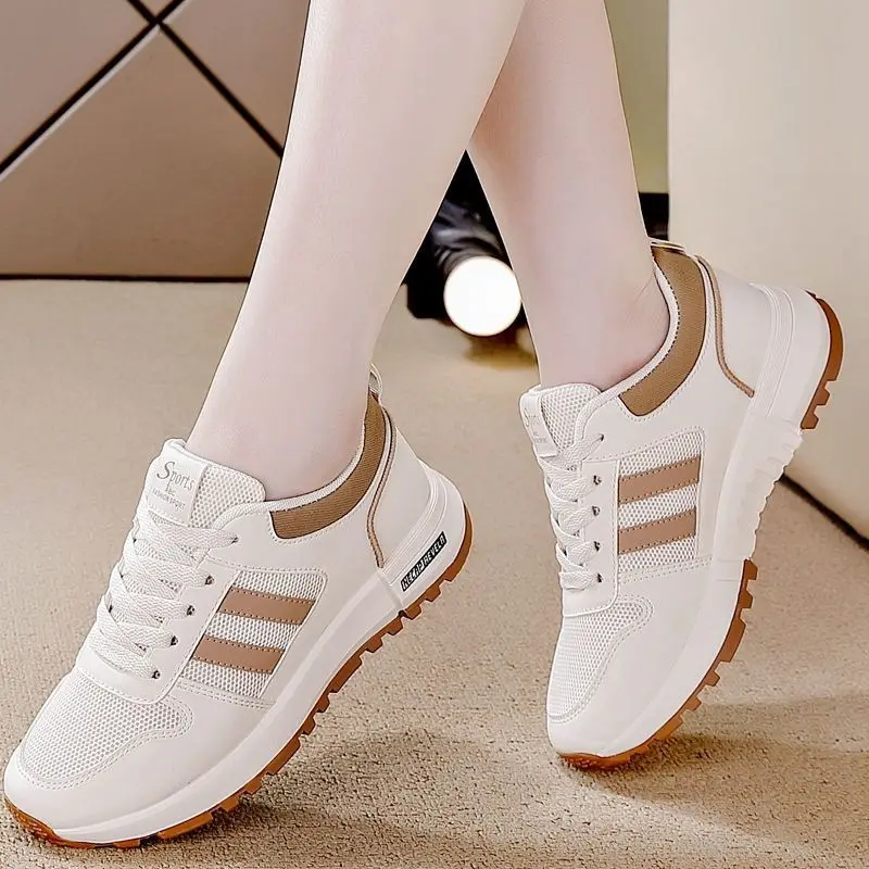 Damen Sportliche Sneaker mit atmungsaktivem Obermaterial Drune
