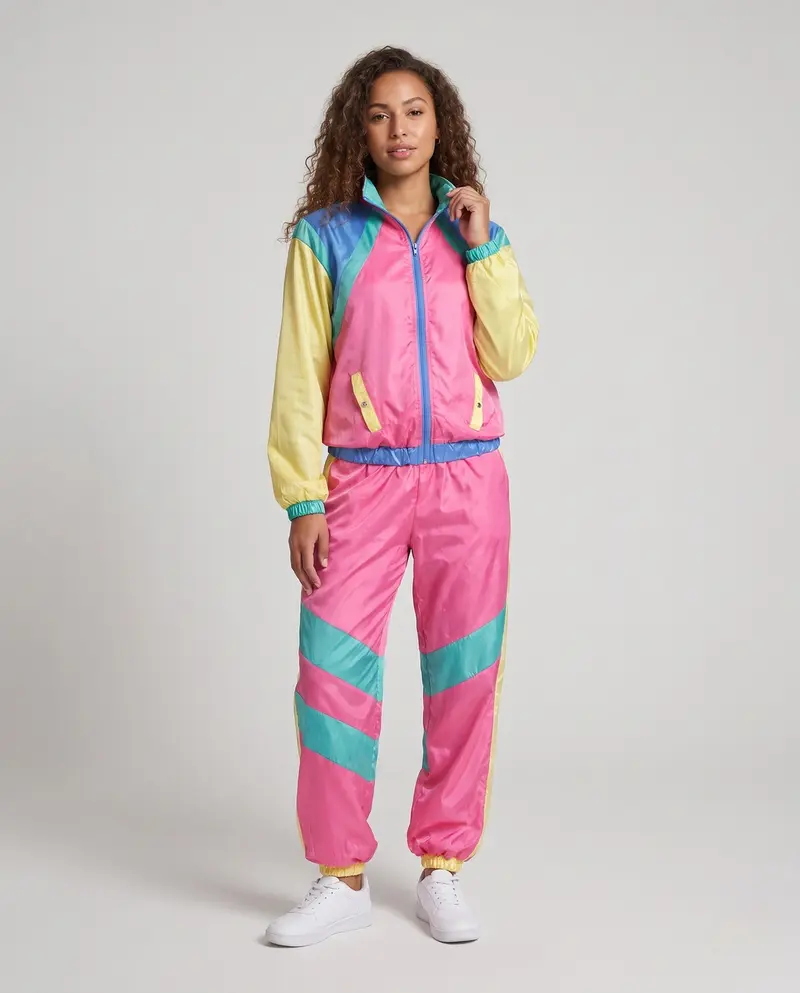 Damen Sportlicher Vintage Tracksuit Drune