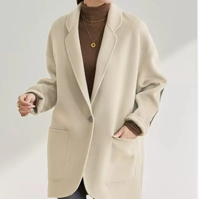 Damen stylischer und bequemer Oversized-Blazer Drune