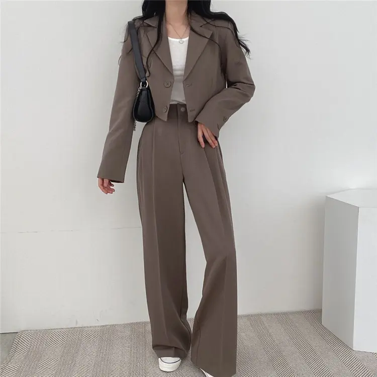 Damen Trendiger Kurzblazer Drune