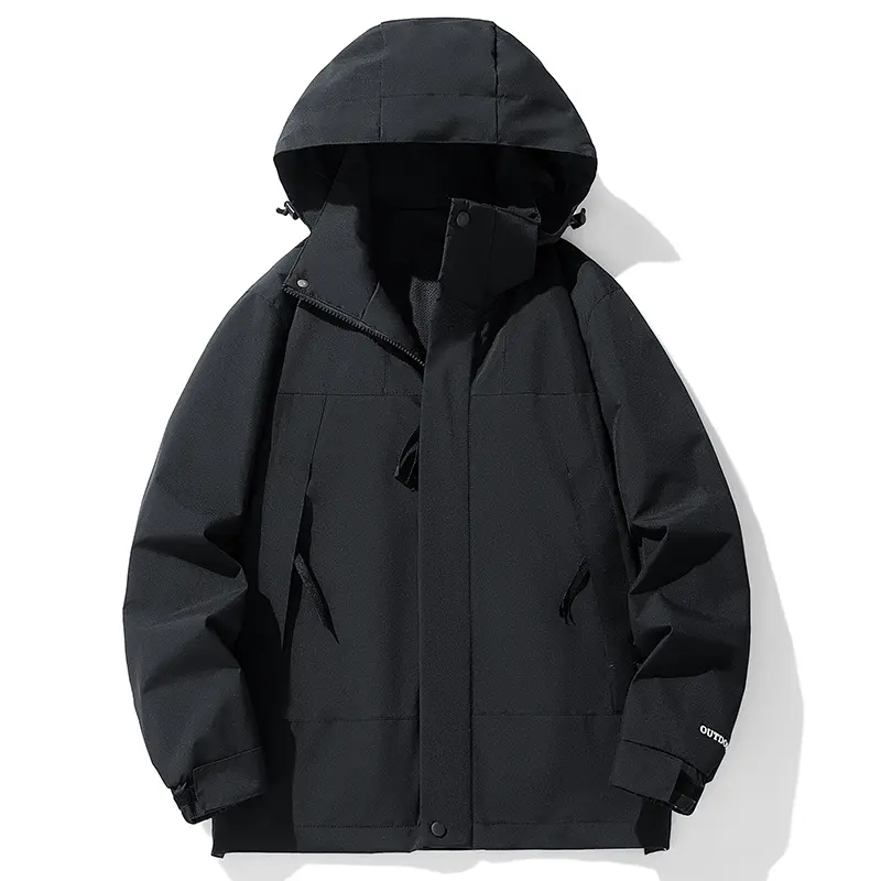 Damen Wasserabweisende Übergangsjacke mit verstellbarer Kapuze Drune