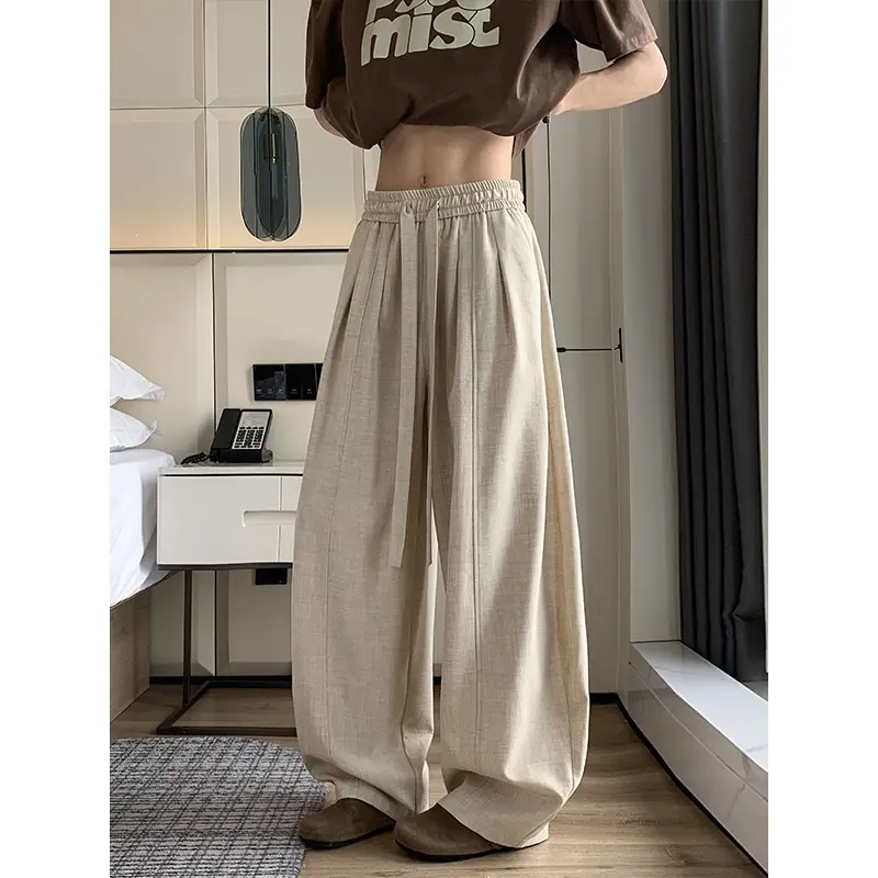 Damen Weit geschnittene Komfort-Hose Drune