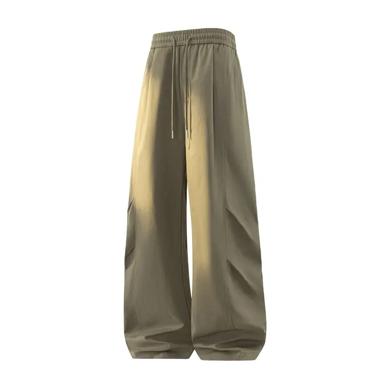 Damen Weite Cargo-Freizeithose mit elastischem Bund, Tunnelzug & Utility-Beintasche Drune