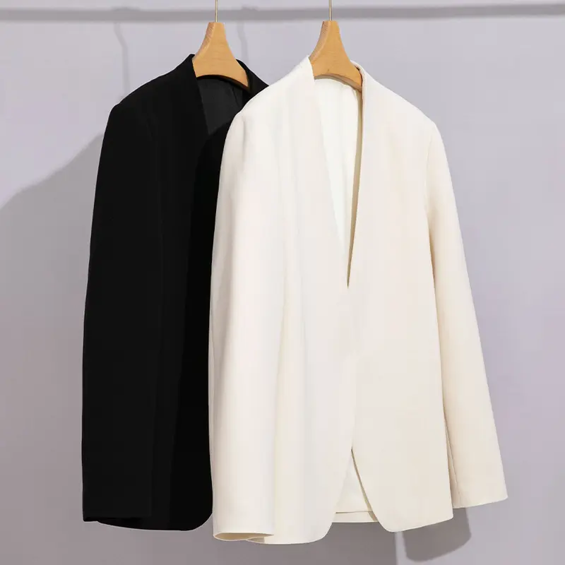 Damen Weite High‑Waist Komforthose mit elastischem Bund und geradem Bein Drune