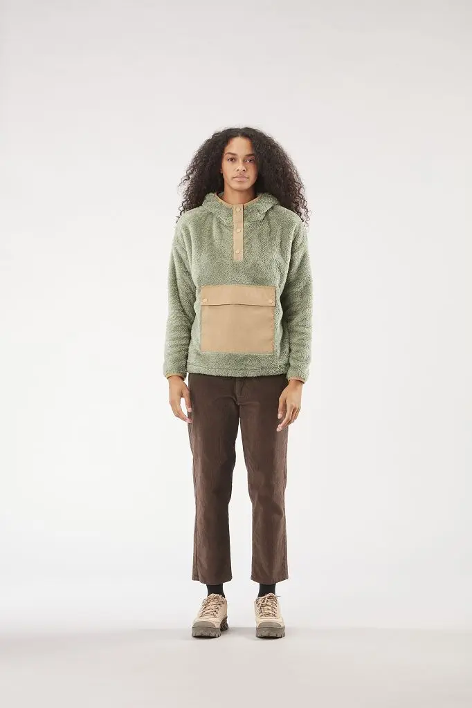 DARIE 1/4 FLEECE HOODIE