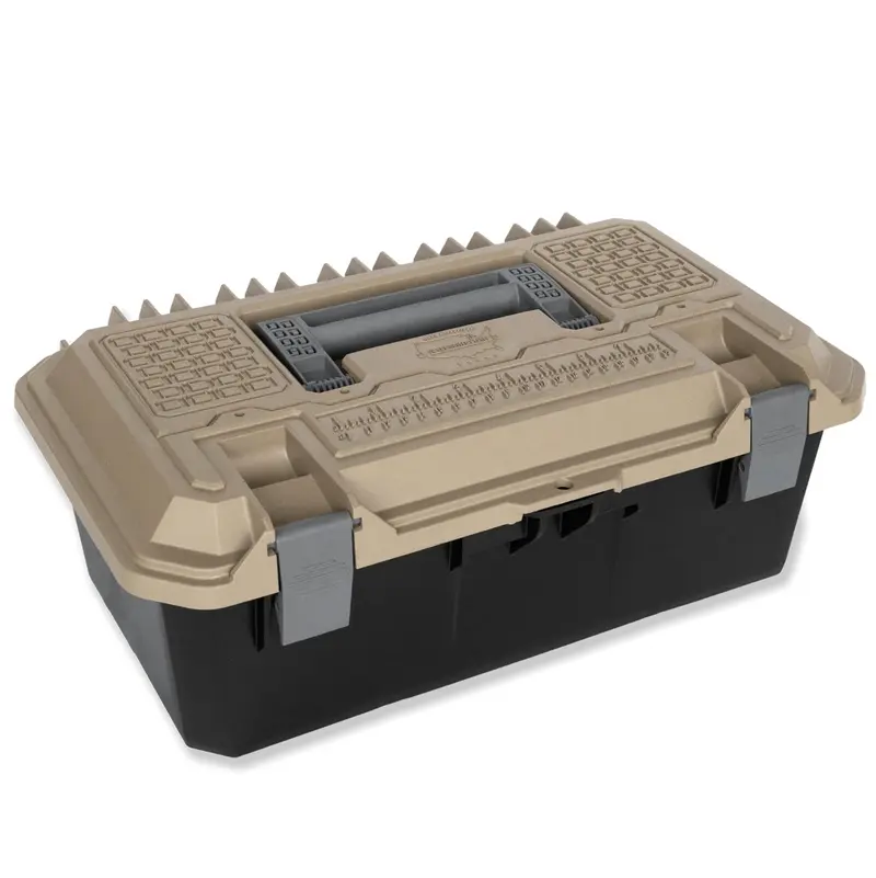 DECKED Crossbox mit Tragegriff, für kleine Schubladen, Deckel "Desert Tan"