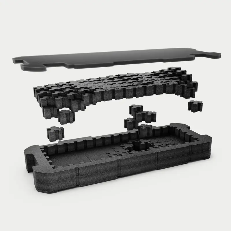 DECKED Puzzle Foam für Honcho 80 D-co Cases, zum selbst konfigurieren