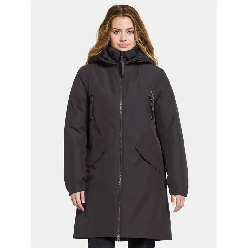 Didriksons Bente Wns Parka black