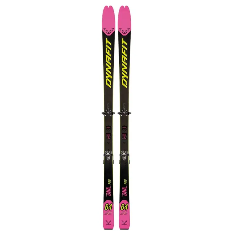 Dynafit DNA Pro Tourenski - neon yellow/pink glow 2025/26 ohne Bindung