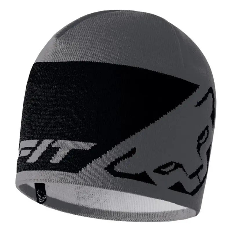 Dynafit Leopard Logo Beanie Mütze smoke