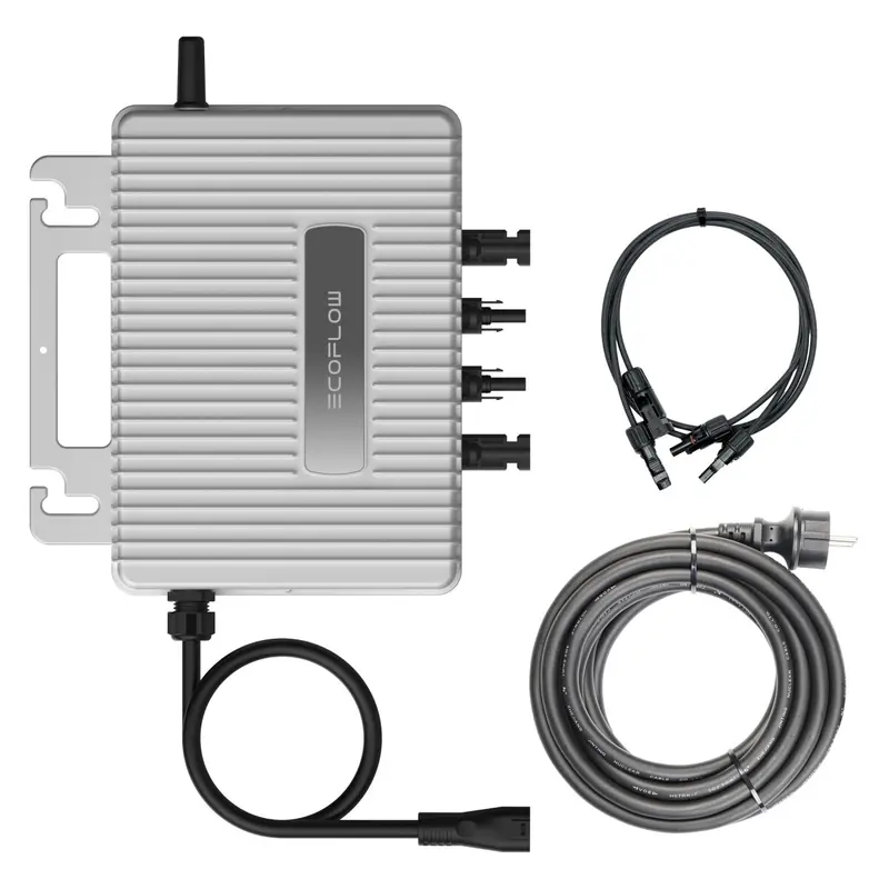 EcoFlow STREAM Mikrowechselrichter 800W mit PV und AC Kabel
