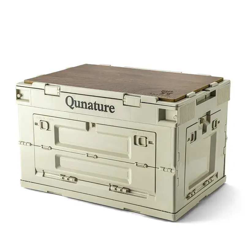 Faltbare Campingbox 26/60 L – mit optionalem Holzdeckel