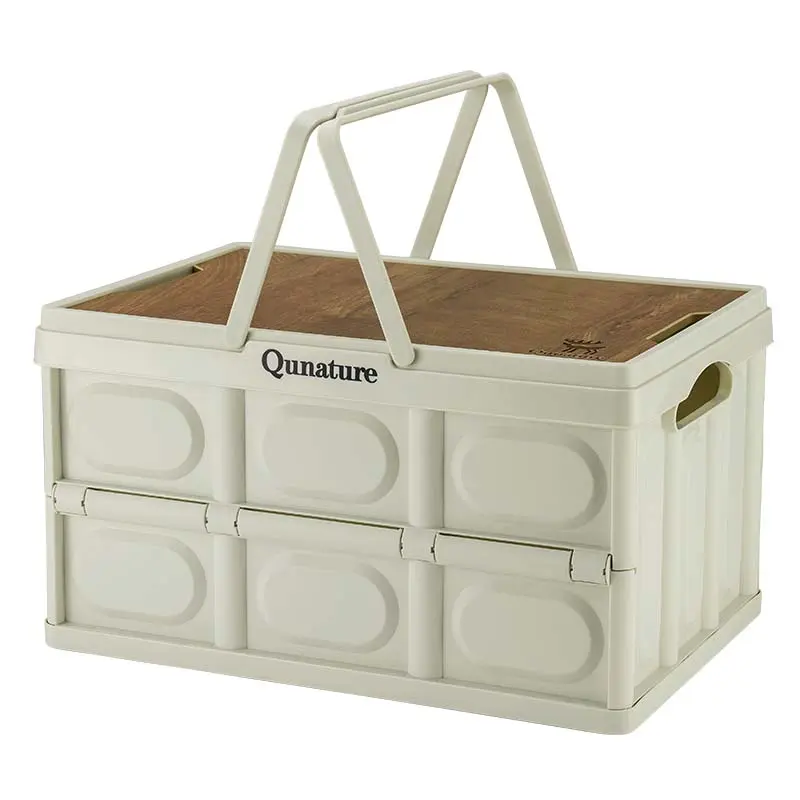 Faltbare Campingbox mit Deckel