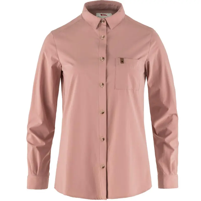 Fjäll Räven - Övik Lite Shirt LS W - Dusty Rose - Damen