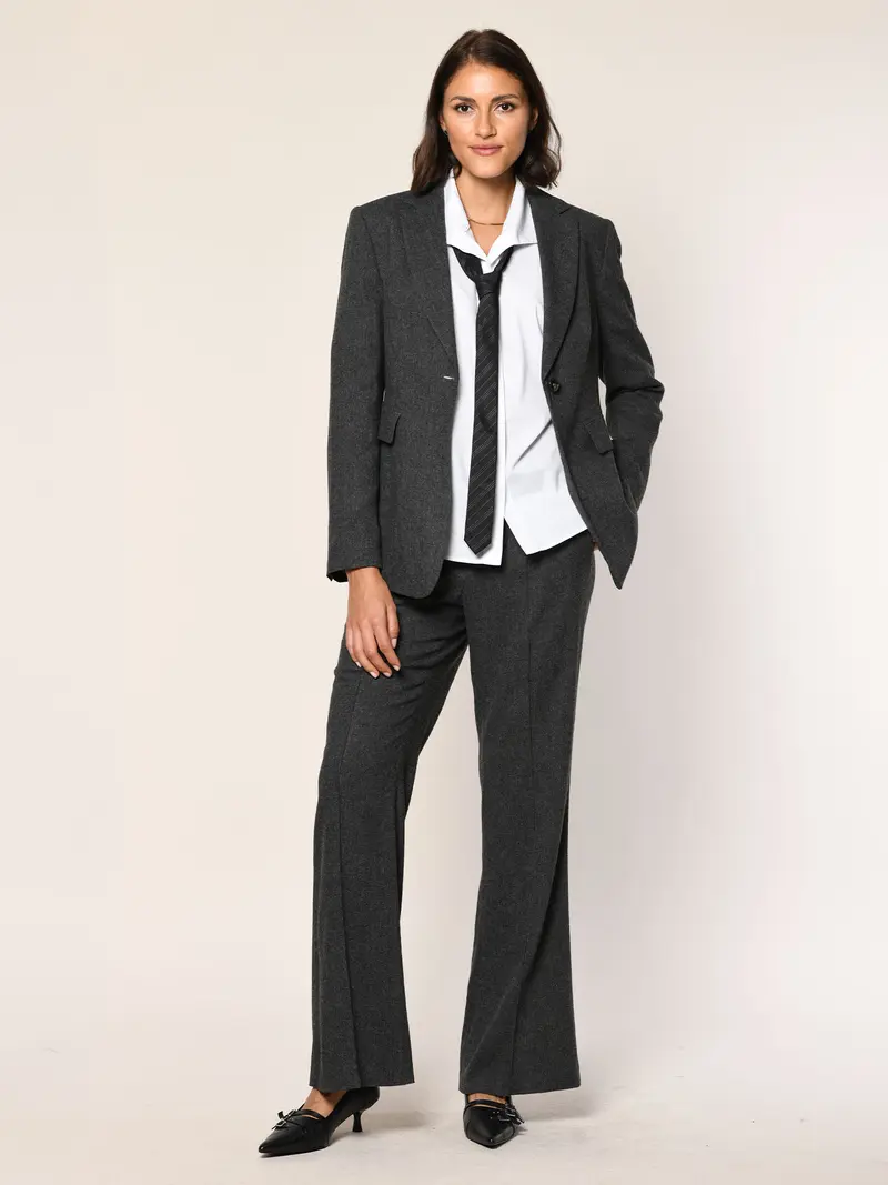 Flanell-Tweed Blazer