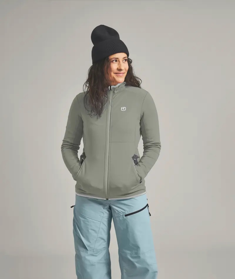 FLEECE HOODY W