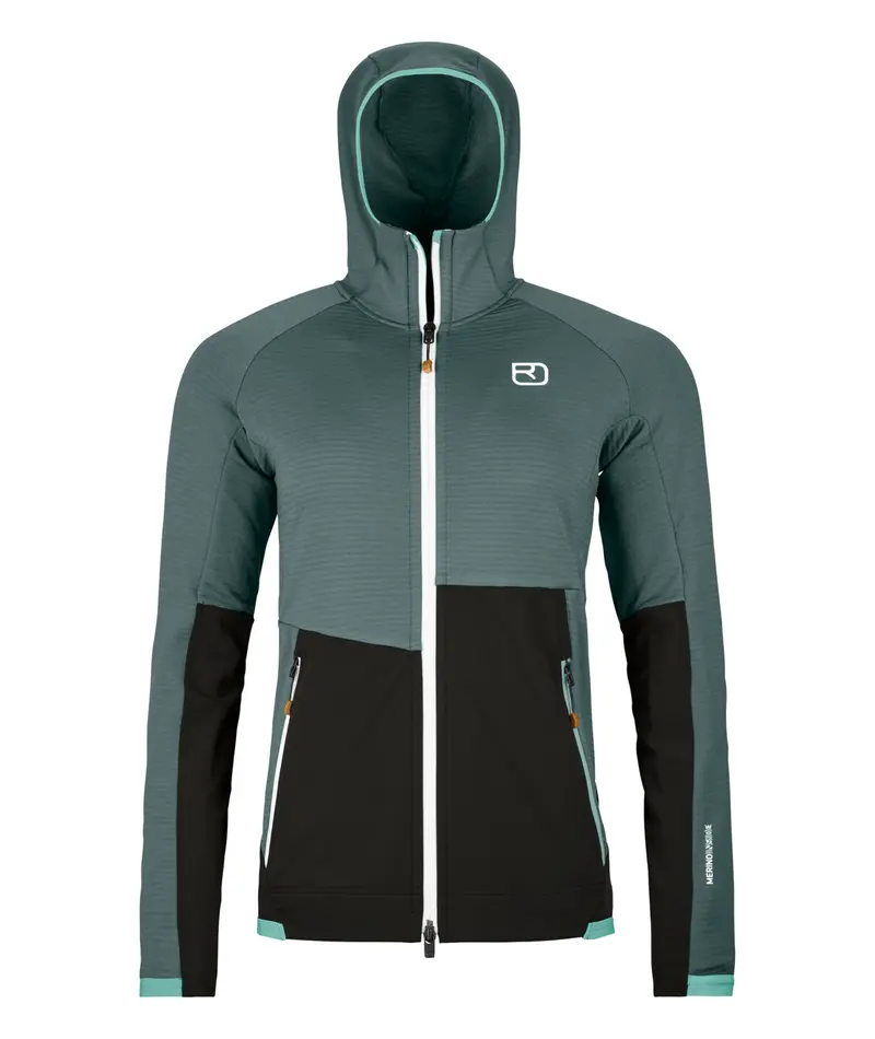 Fleece RIB Hoody W