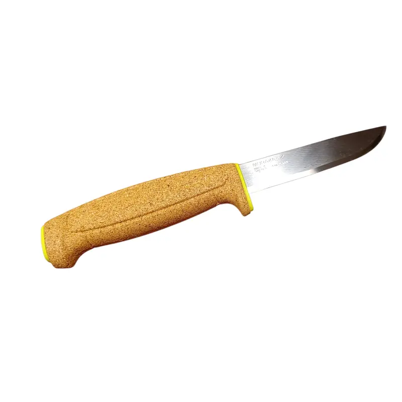 Floating-Knife schwimmfähiges Messer mit Korkgriff Lime Green rostfrei