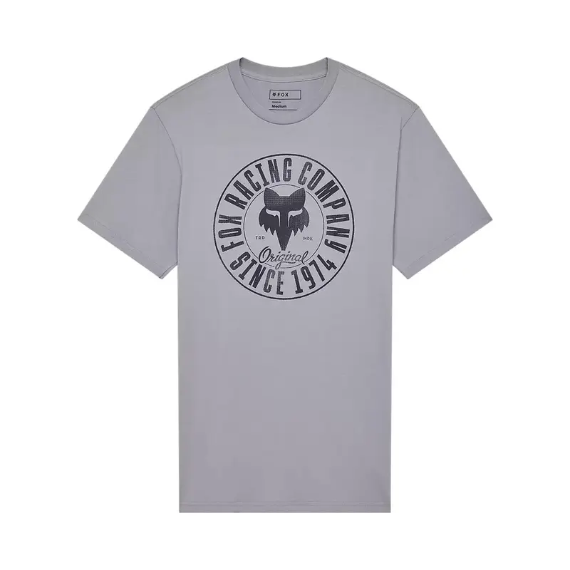 FOX Emblem Premium T-Shirt - stahlgrau