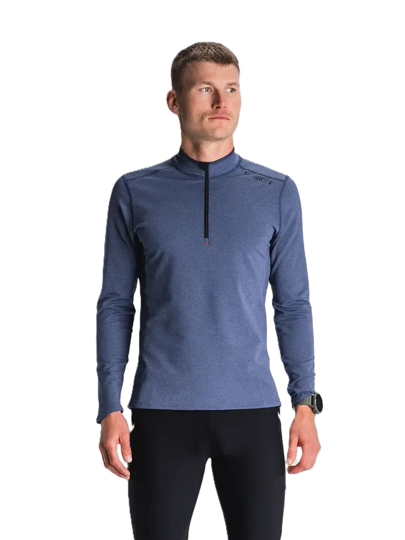 FUSION C3 Zip Neck Herren