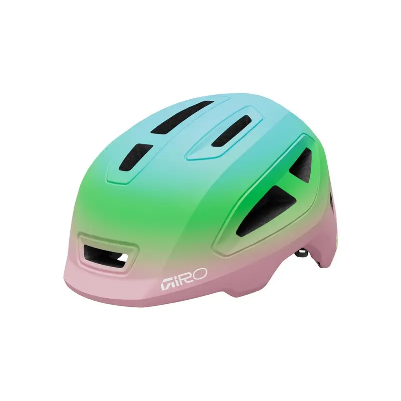 Giro Scamp II Junior - matte pink/green