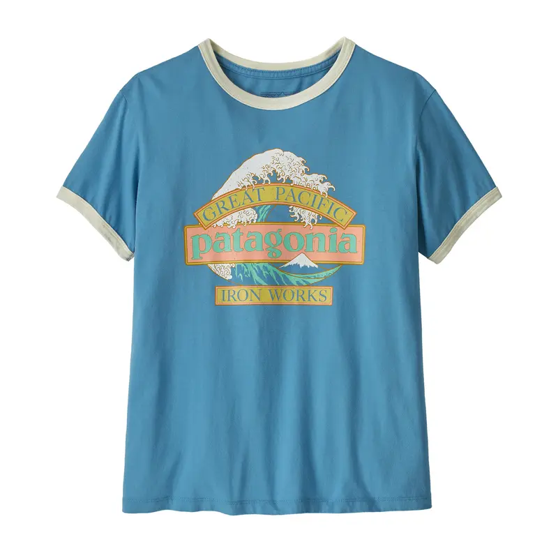 GREAT WAVES RINGER TEE Damen
