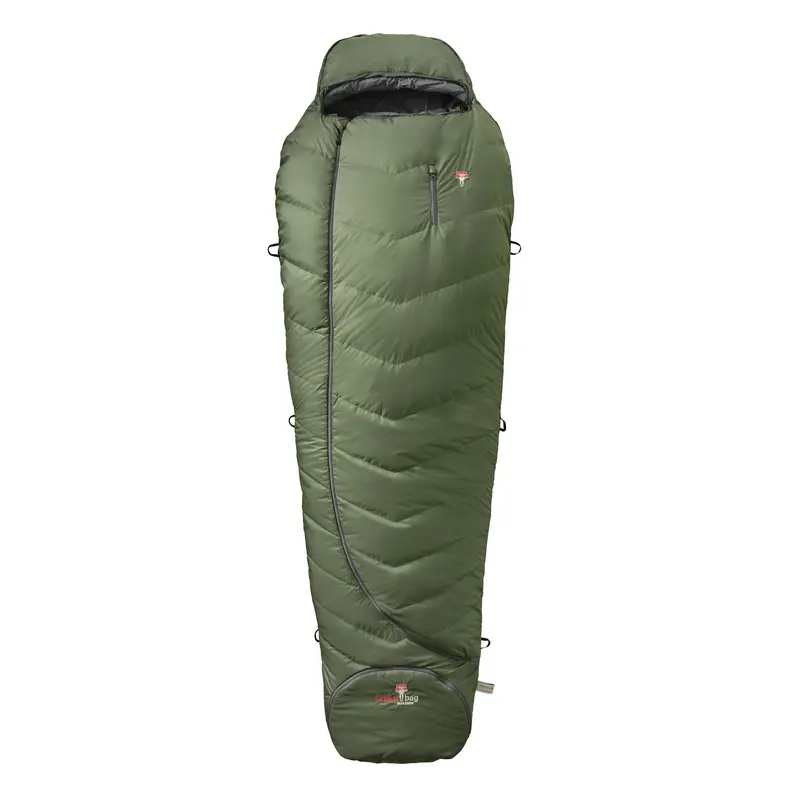 Grüezi Bag Biopod Wolle Survival Schlafsack greenery