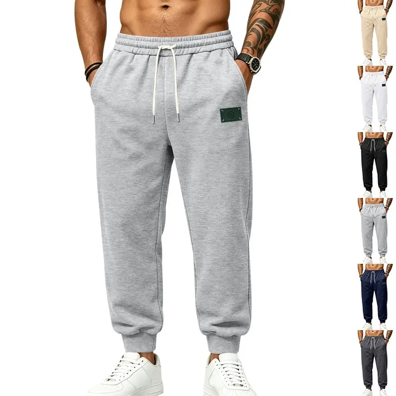Herren Athletische Relax-Jogginghose aus weichem French Terry mit elastischem Bund Drune