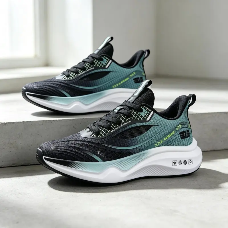 Herren Atmungsaktive und Dämpfende Laufschuhe Drune