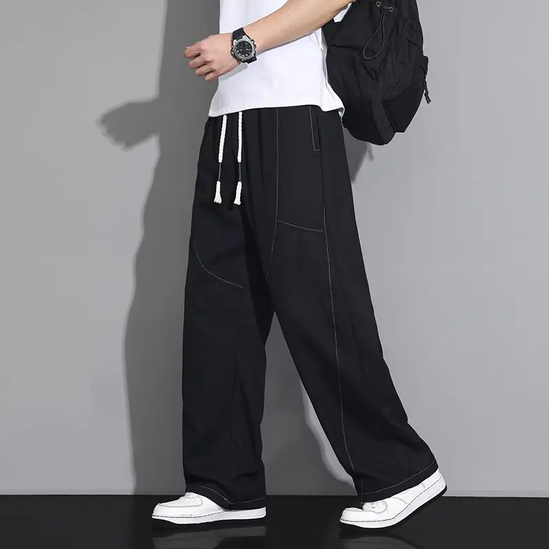 Herren Bequeme Cargo-Hose mit weitem Schnitt und praktischen Taschen