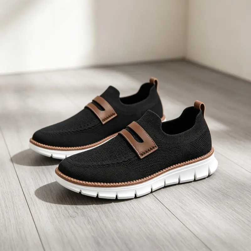Herren Bequeme Slip-On Sneakers Drune 1788175327