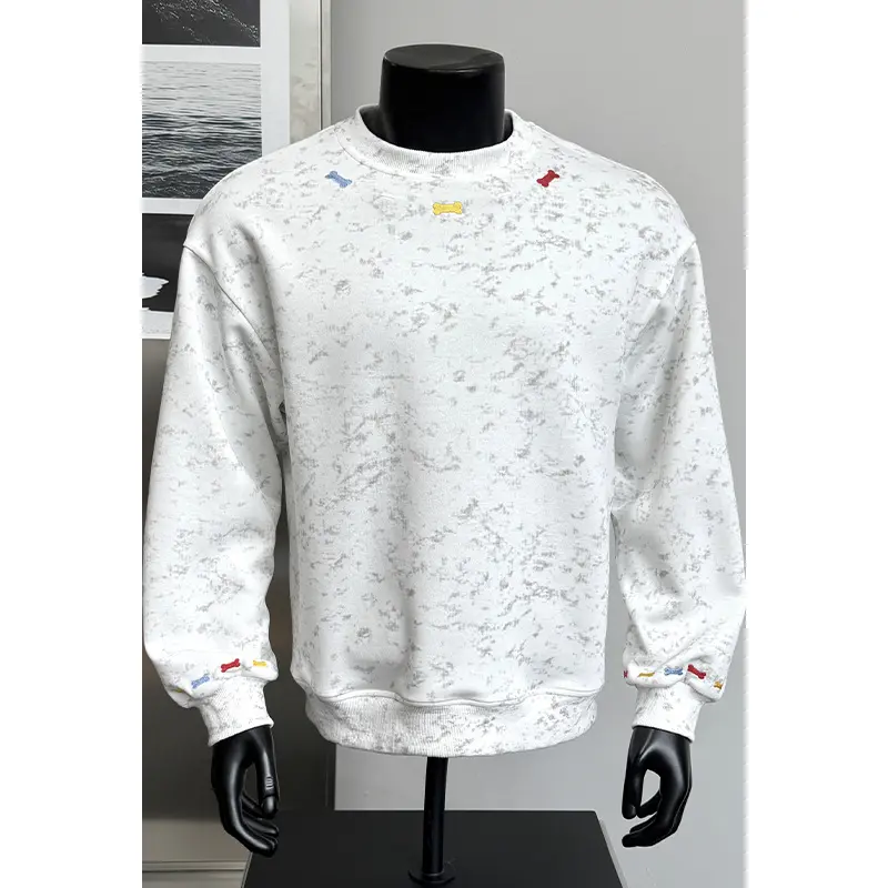 Herren Bequemer Sweatshirt mit bunten Akzenten Drune