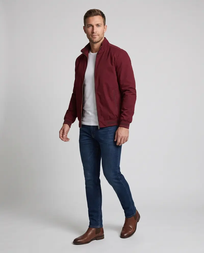 Herren Canvas Blouson Drune