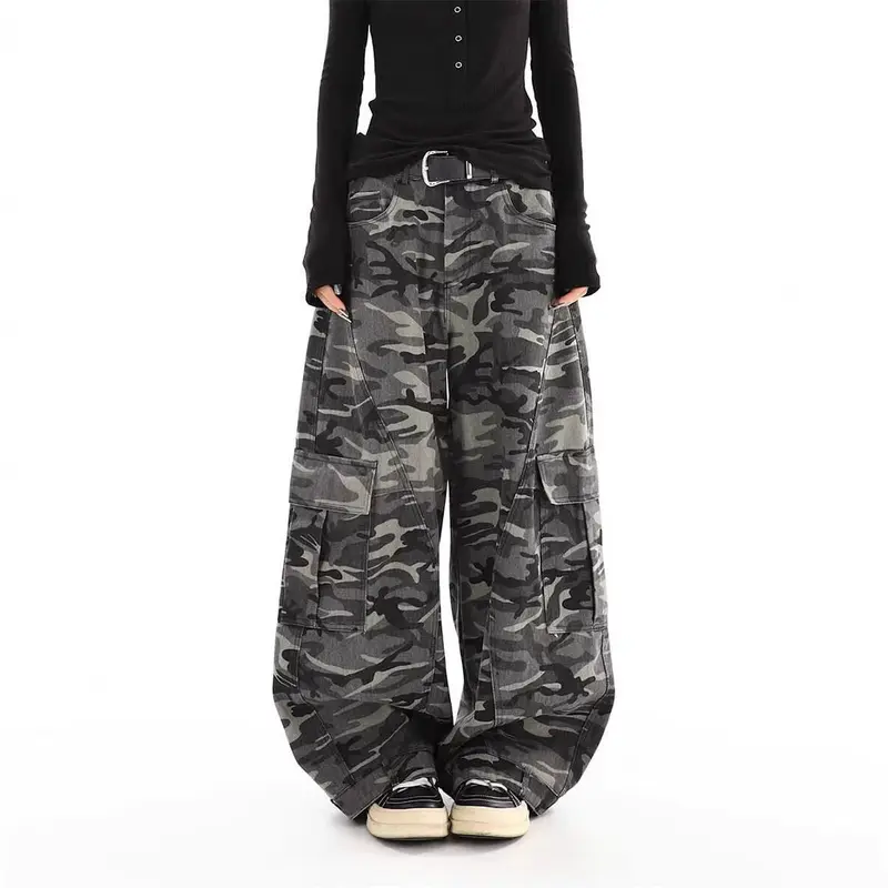 Herren Cargo-Hose im Camouflage-Design Drune