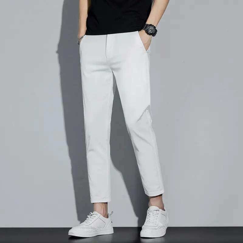 Herren Elegant geschnittene Freizeit-Hose mit praktischen Taschen Drune