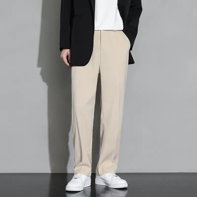 Herren Elegante Hochbundhose