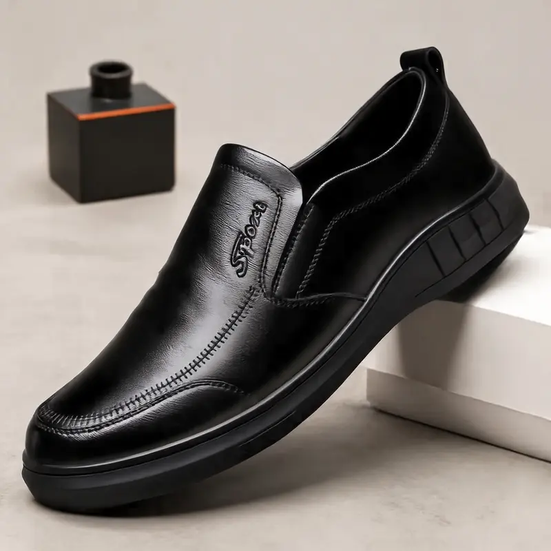 Herren Elegante Slip-On Lederschuhe Drune 1788175503