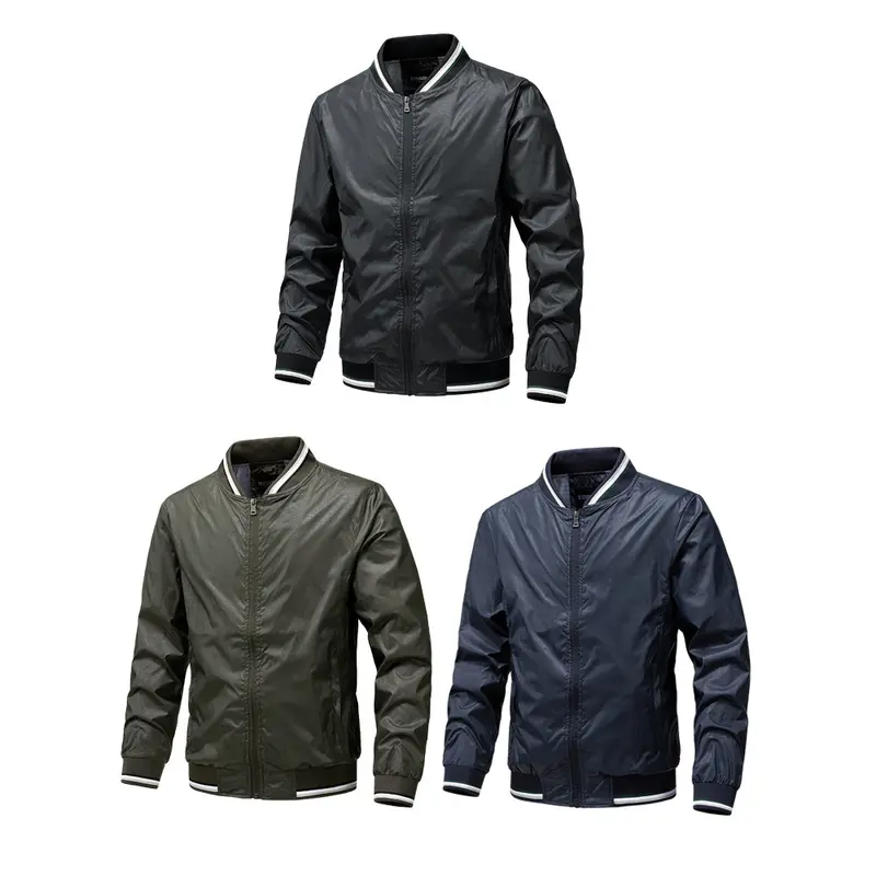 Herren Elegante und sportliche Bomberjacke Drune