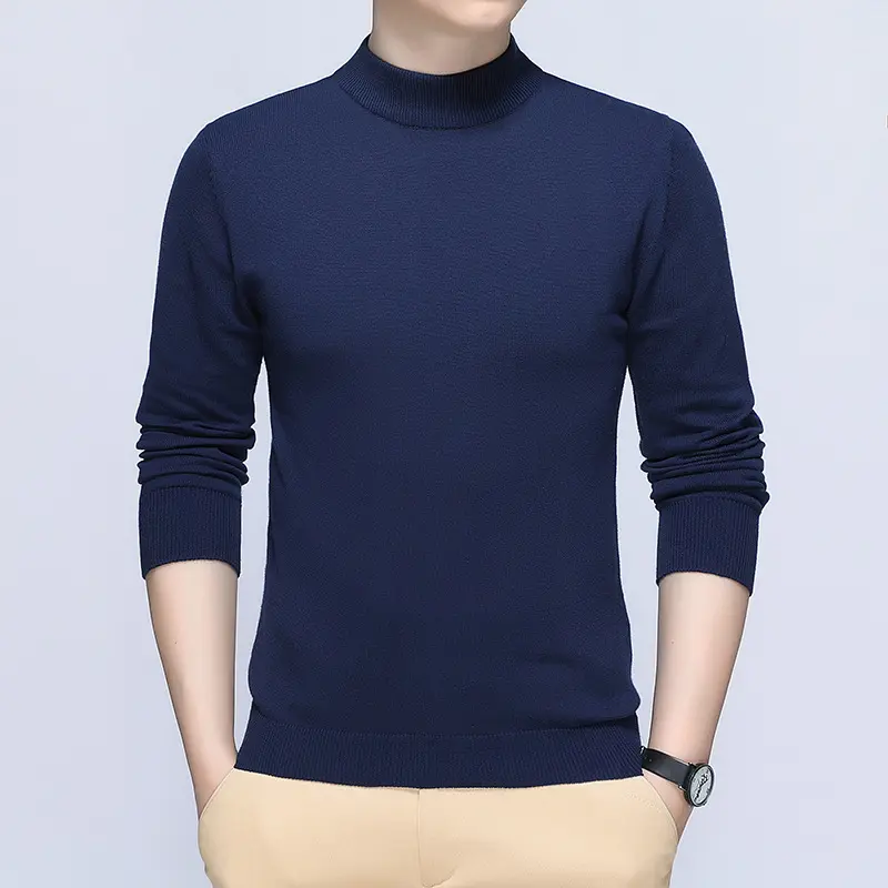 Herren Eleganter Rollkragenpullover Drune