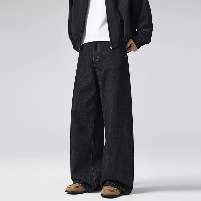 Herren Extraweite Baggy-Jeans aus robustem Denim Drune