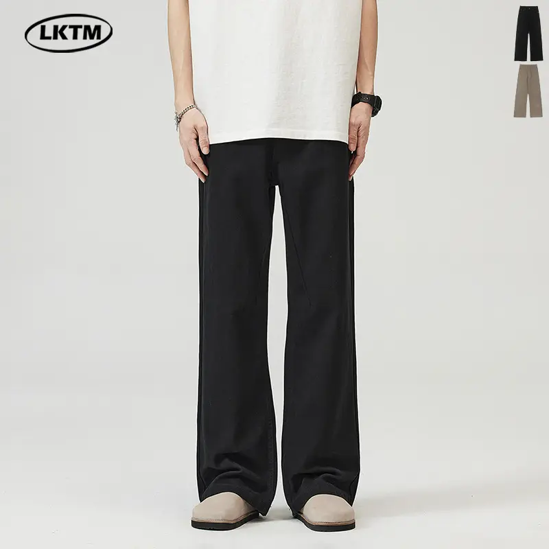Herren Extraweite Baumwoll-Twill-Hose mit geradem Bein und relaxed Fit Drune