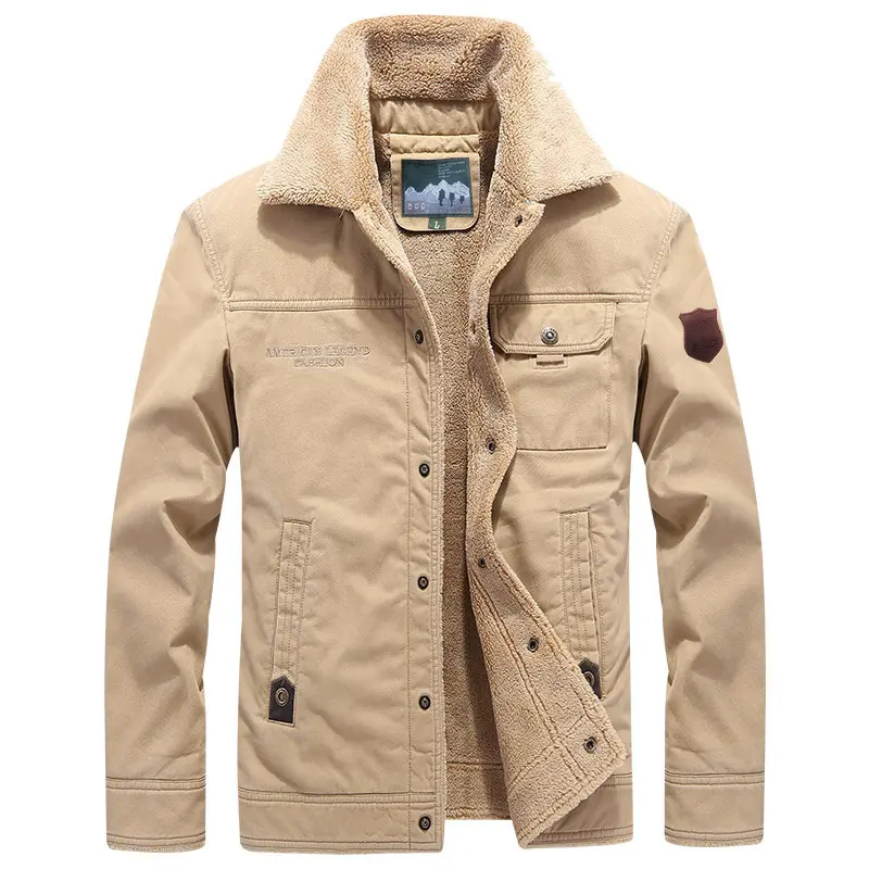 Herren Freizeitjacke mit Teddyfutter Drune