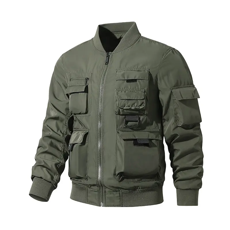 Herren Funktionale Bomberjacke mit zahlreichen Taschen Drune