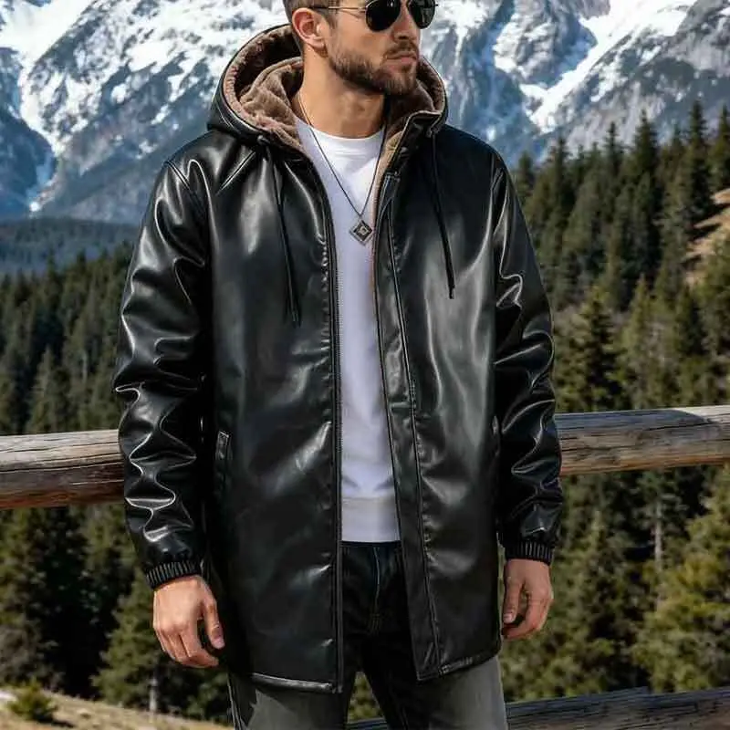 Herren Funktionale Kapuzenjacke Drune