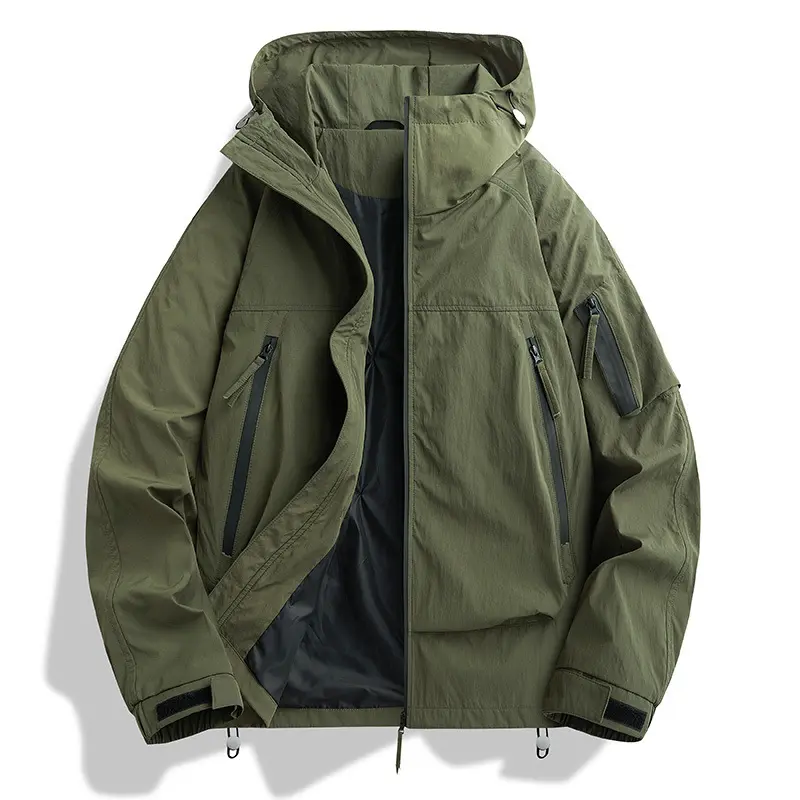 Herren Funktionale Wasserabweisende Jacke Drune