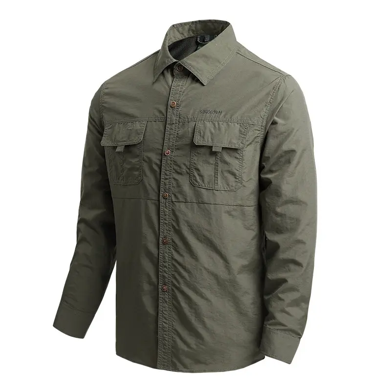 Herren Funktionales Outdoor-Hemd Drune