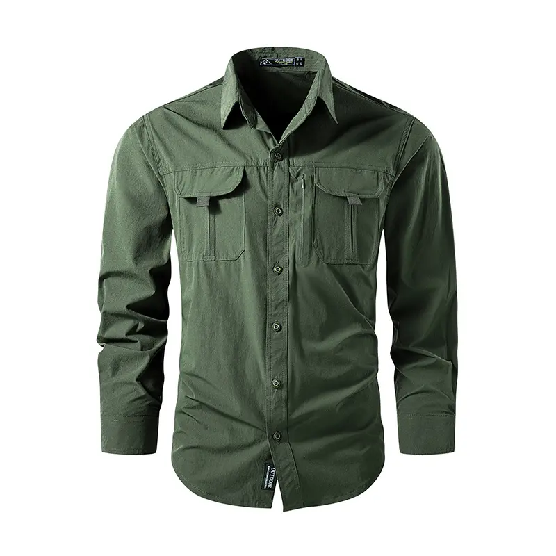 Herren Funktionales Outdoor-Hemd Drune